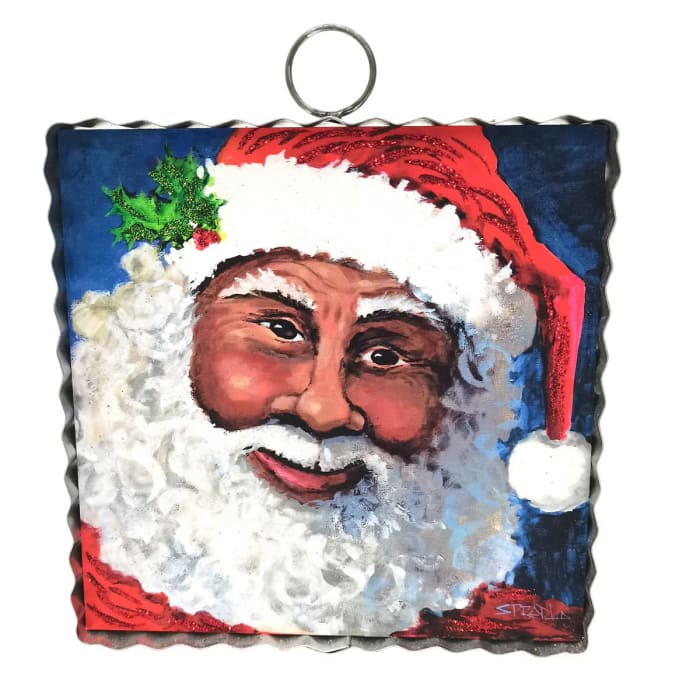 Mini Art Holly Santa