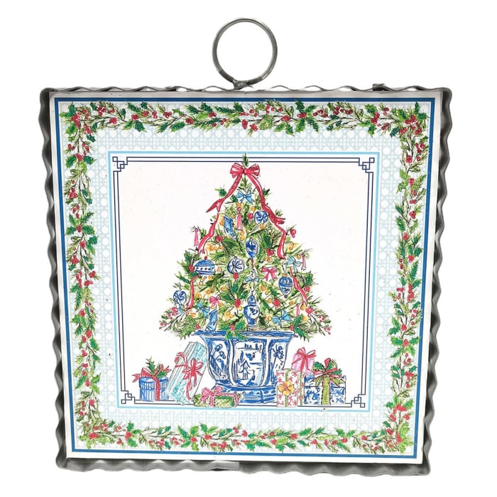 Mini Art Chinoiserie Potted Tree
