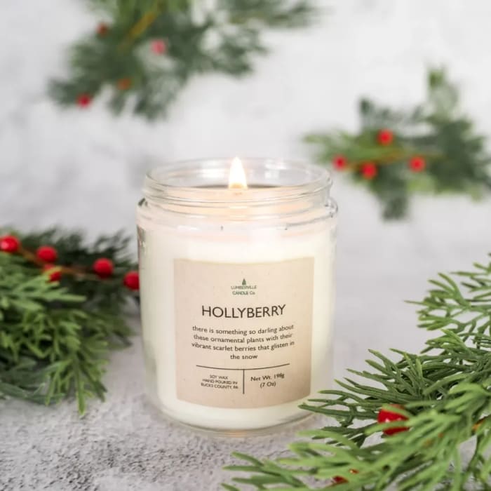 Hollyberry Lumberville Soy Candle