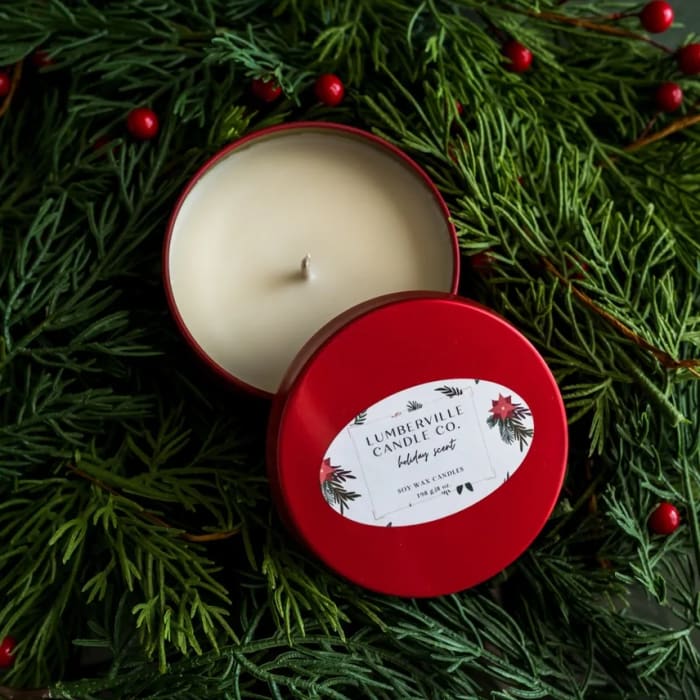 Cinnamon Spiced Vanilla Lumberville Soy Candle