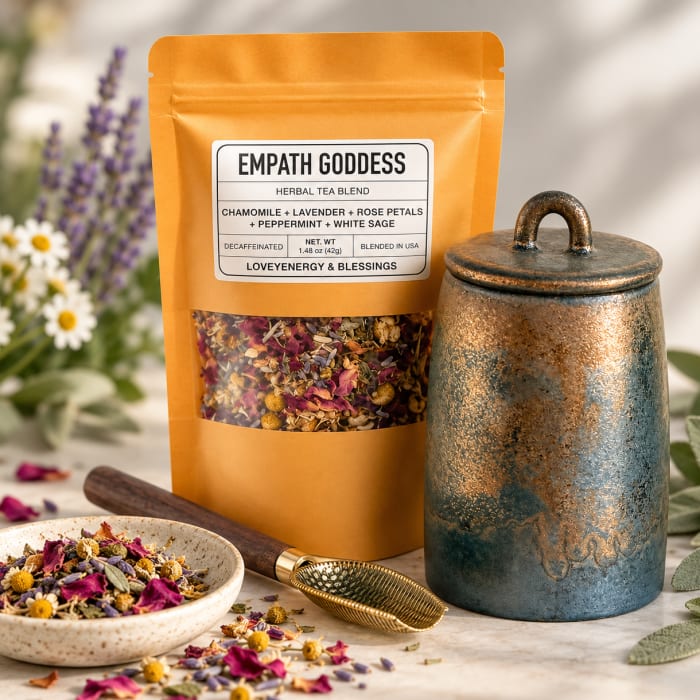 Empath Goddess – Herbal Tea Blend
