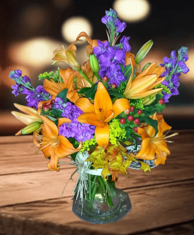Fall Lily Bouquet
