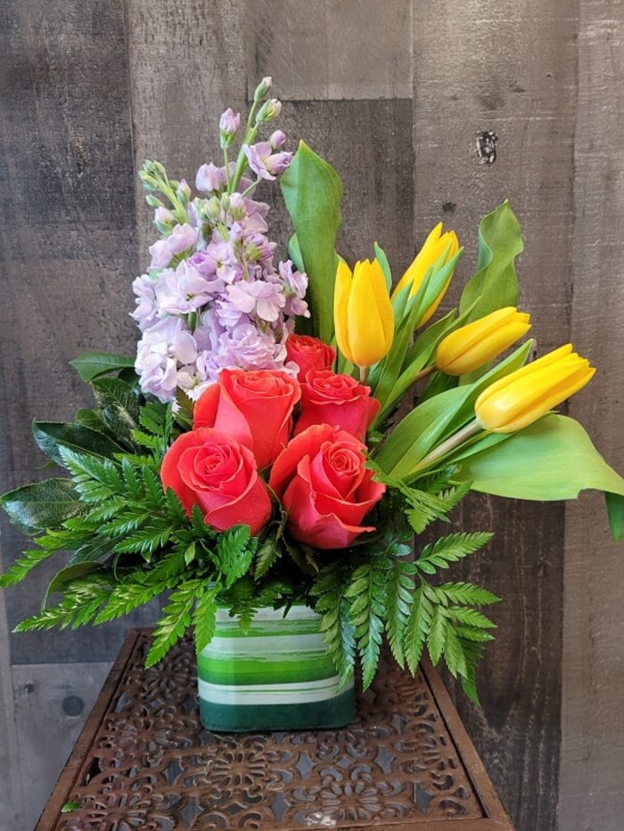 Buy Colorful Spring Flowers in Winston Salem, NC Florist at Adolfos