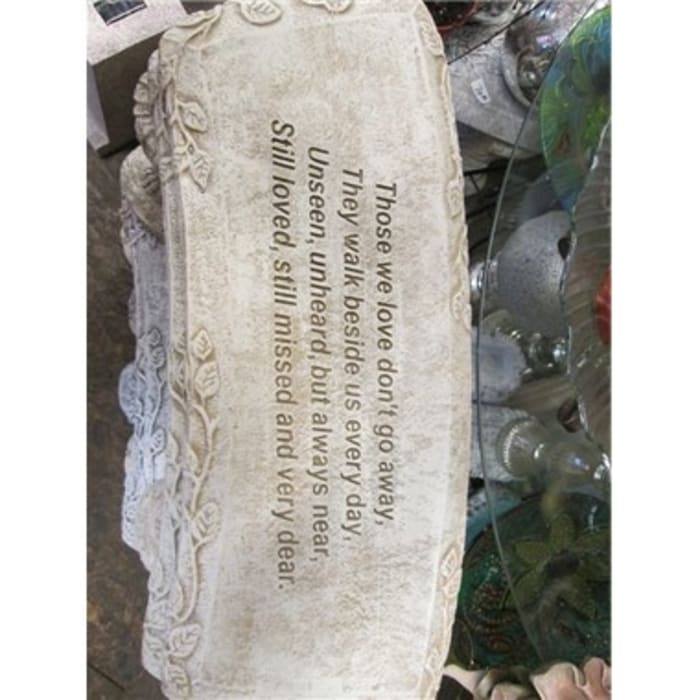 Sympathy Bench Flower Delivery Walton KY The Secret Garden by Roses