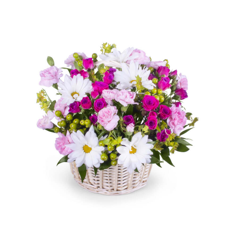 Blooms Basket Flower Bouquet
