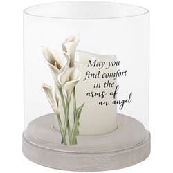 "Arms of an Angel" Glass Hurricane