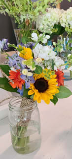Wildflower Summer Wedding Bouquet 