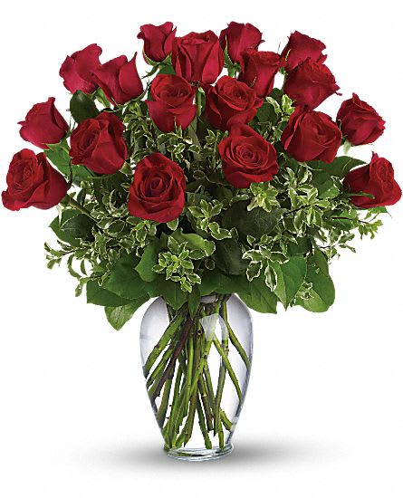 Always on My Mind - Long Stemmed Red Roses Flower Bouquet
