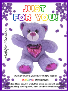 Stuffable Scented Plush-Unstuffed Fun activity Kit