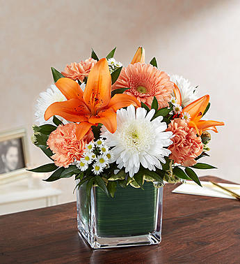 Healing Tears™ Peach, Orange & White