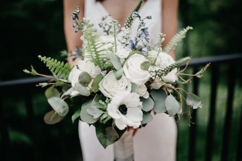 Gorgeous Whites with a touch of blue