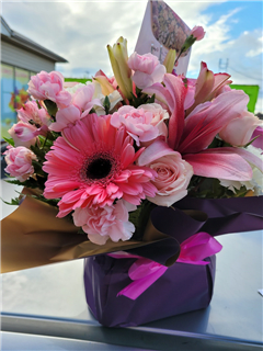 Purple Delight Flower Bouquet