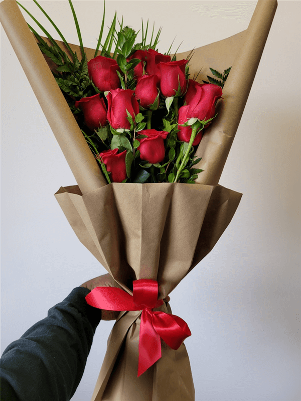 Hold Me Dearly Wrapped Bqt Flower Bouquet