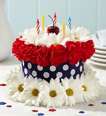 Liberty Dreams Flower Cake