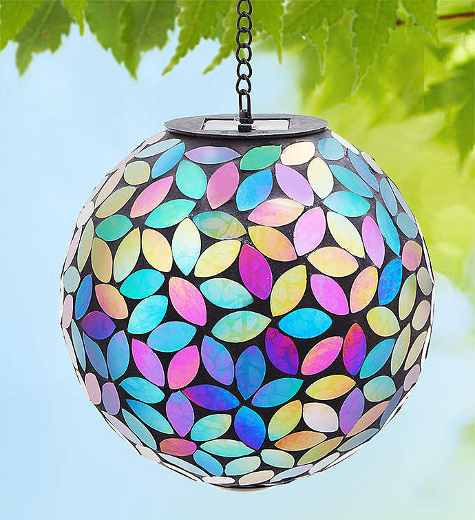 Solar Mosaic Gazing Ball
