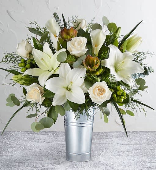 Wild Beauty Snowy Dreams Bouquet