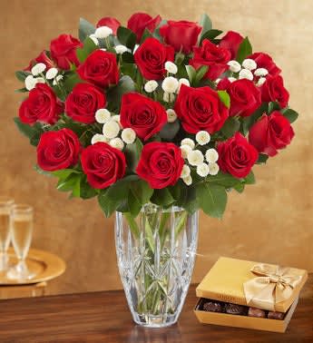 Premium Long Stem Red Roses