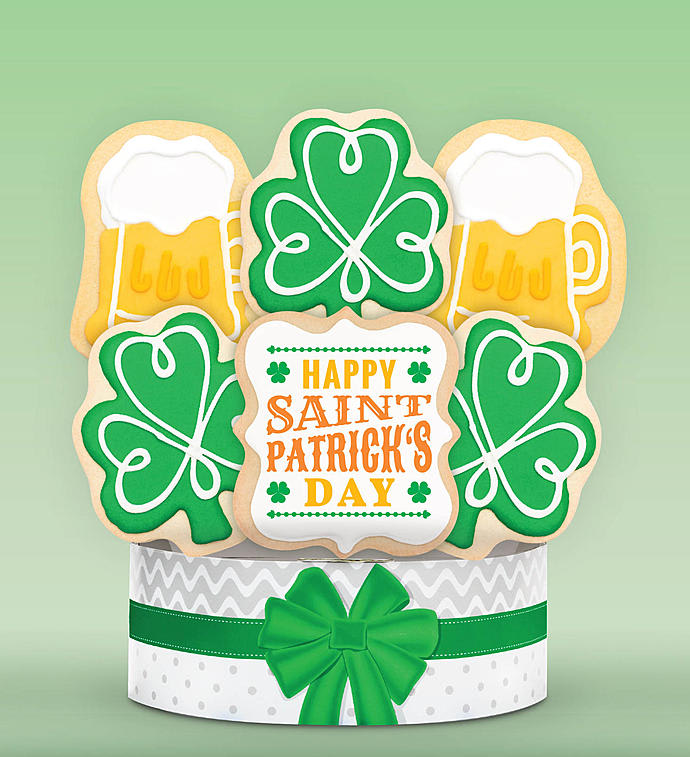 Happy St Patrick's Day! Cookie Arrangement
