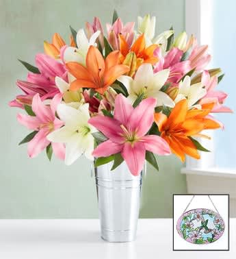 Vibrant Summer Lily Bouquet
