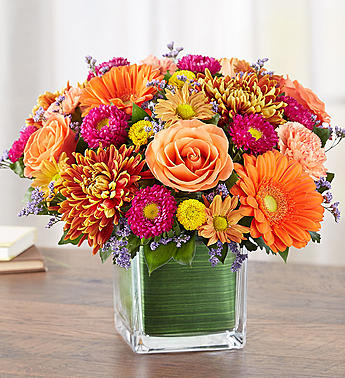Brilliant Autumn Medley Flower Bouquet