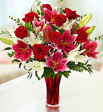 Roses and Lilies Bouquet