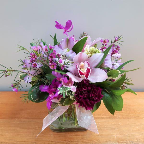 Garden Style Flower Delivery Victoria BC Poppies Floral Art