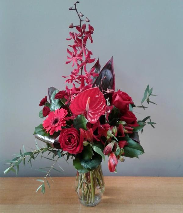 Valentine's Day Flower Delivery Victoria BC Poppies Floral Art