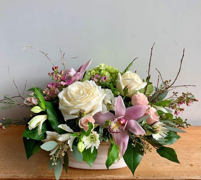 Sympathy Flower Delivery Victoria BC Poppies Floral Art