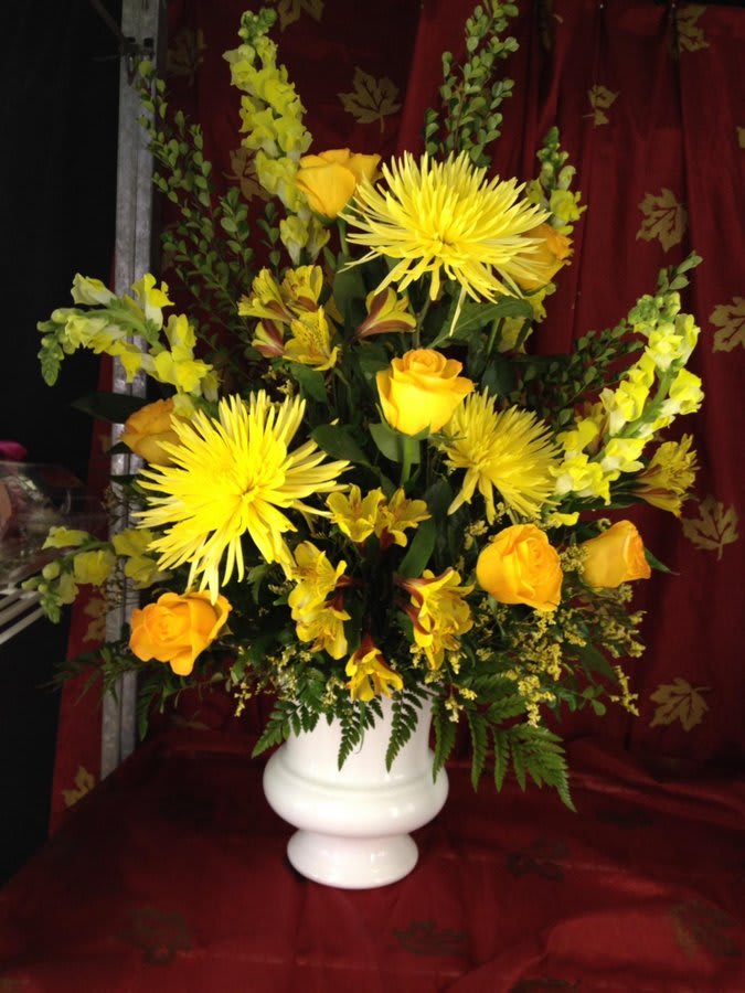 Rays of Yellow Basket