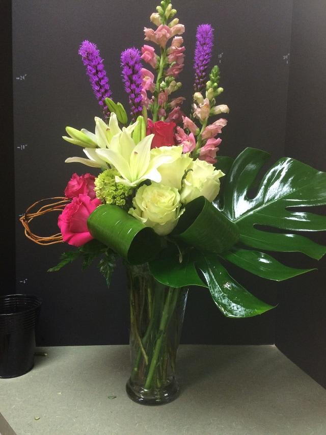 Modern White Design Flower Bouquet