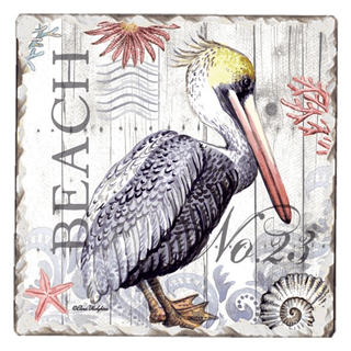 Tile Coaster – Harbor Life Flower Bouquet