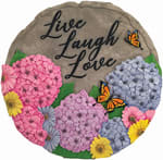 Live Love Laugh Stone Flower Bouquet