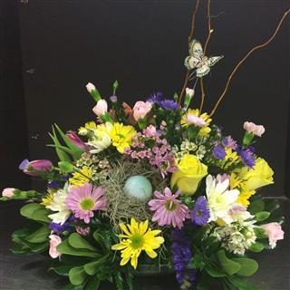 Easter Egg Centerpiece Flower Bouquet