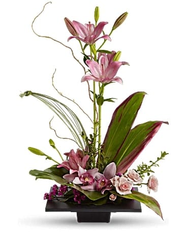 Imagination Blooms with Cymbidium Orchids Flower Bouquet