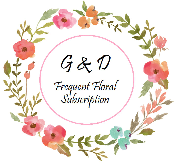 G & D Grave Decoration Subscription Service Flower Bouquet
