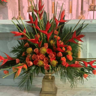 Sympathy Flowers for the Service