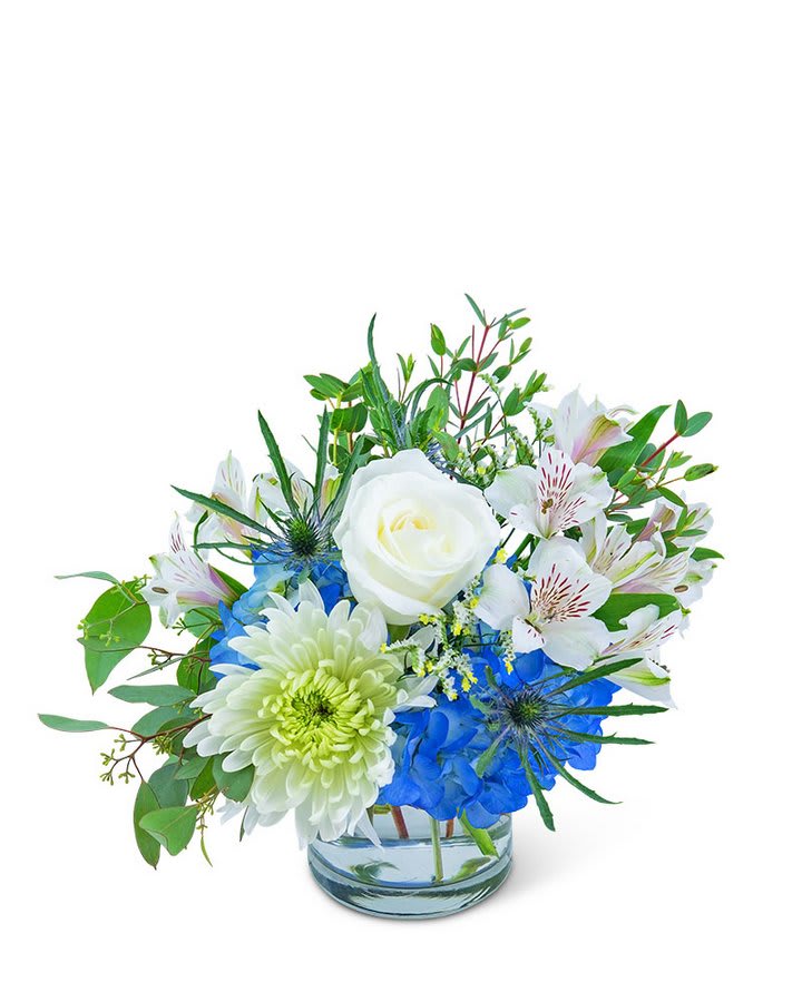Azure Horizon Flower Bouquet