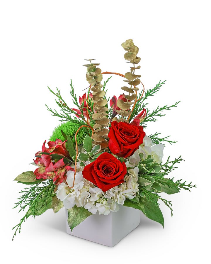 Glowing Mistletoe Flower Bouquet