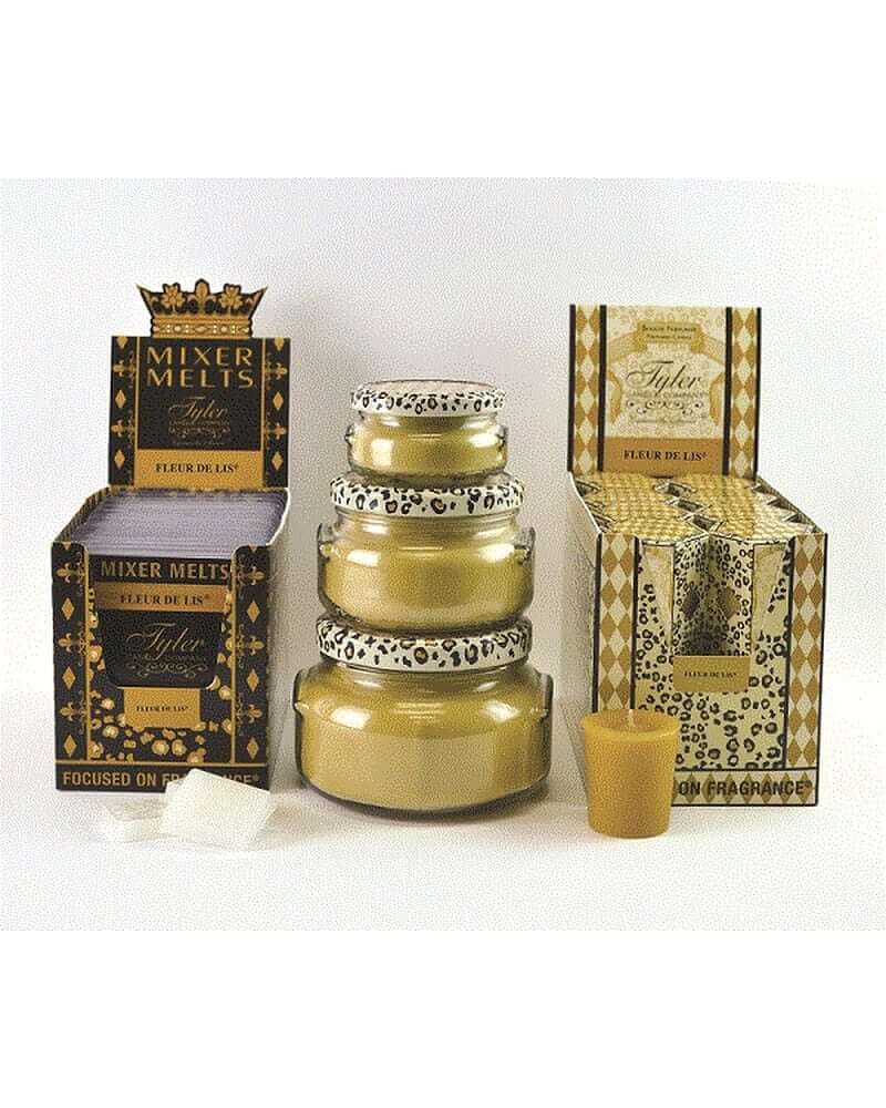 Tyler Candle - Fleur De Lis