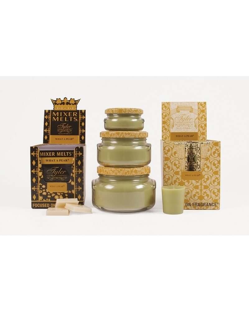 Tyler Candle - WHAT A PEARÂ® Flower Bouquet