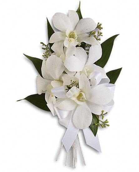 Graceful Orchids Corsage