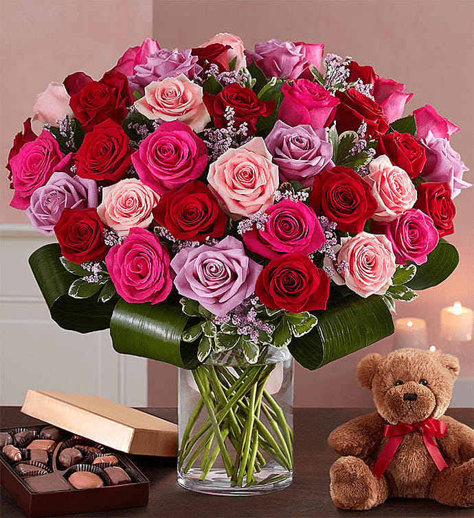 Lots & Lots Of Love Roses Flower Bouquet