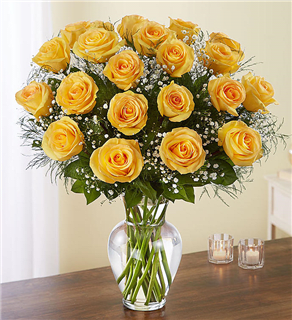 Yellow Roses 24,36,48 Flower Bouquet