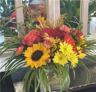 Bright & Cheerful  Spring Flowers(Seasonal Color can be substituted) Flower Bouquet