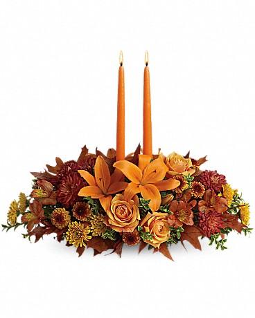 Family Gathering Centerpiece Flower Bouquet