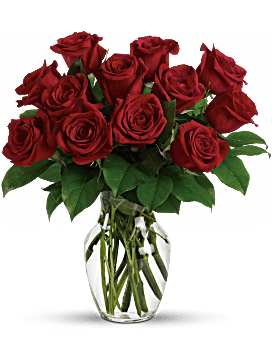 Enduring Passion - 12 Red Roses