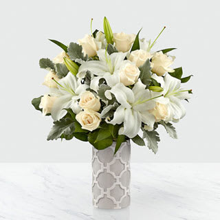 Pure Opulence Luxury Bouquet  - VASE INCLUDED
