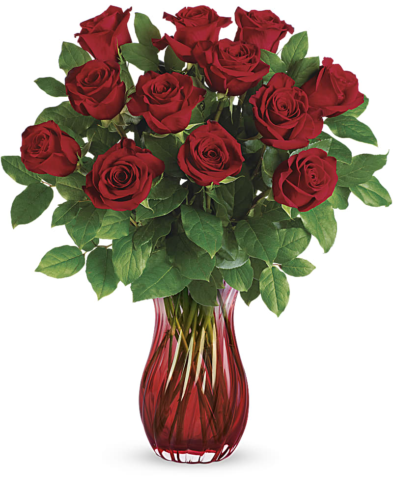 Teleflora's Romantic Twist Bouquet Flower Bouquet