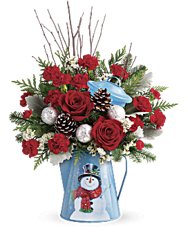 Teleflora's Snowy Daydreams Bouquet