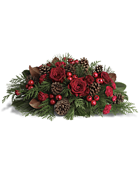 Spirit of the Season Flower Bouquet